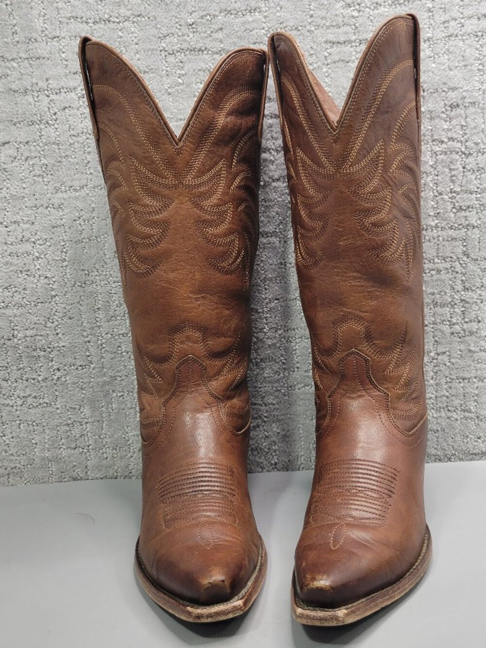 Tecovas The Annie Women's Size US 6B Sequoia Cowhide Leather Western Boots